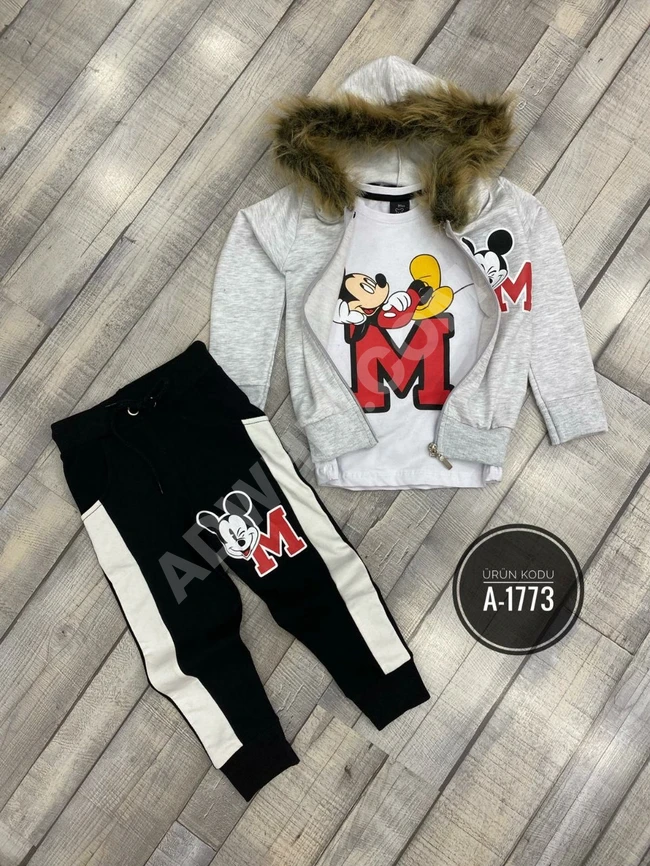 طقم ولادي شتوي 