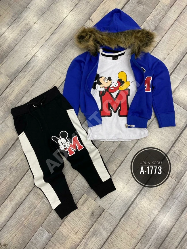 طقم ولادي شتوي 