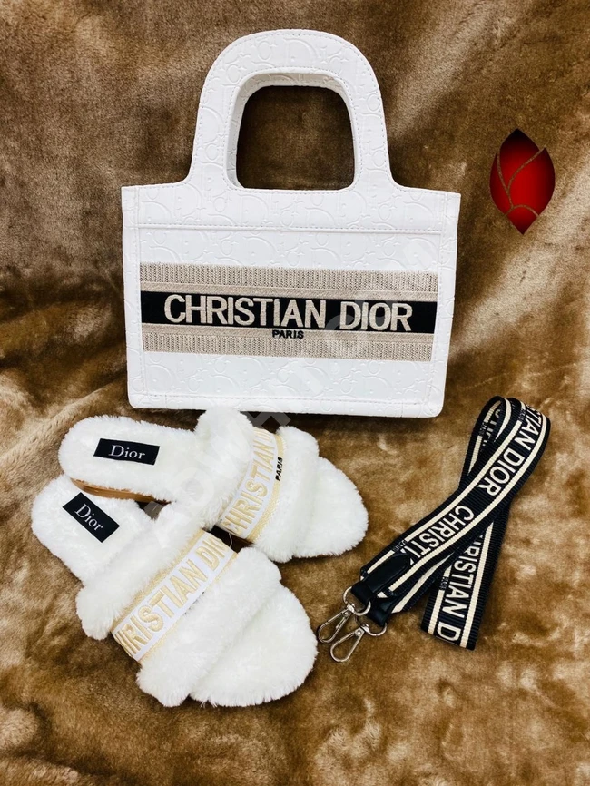 طقم حذاء نسائي مع حقيبة 