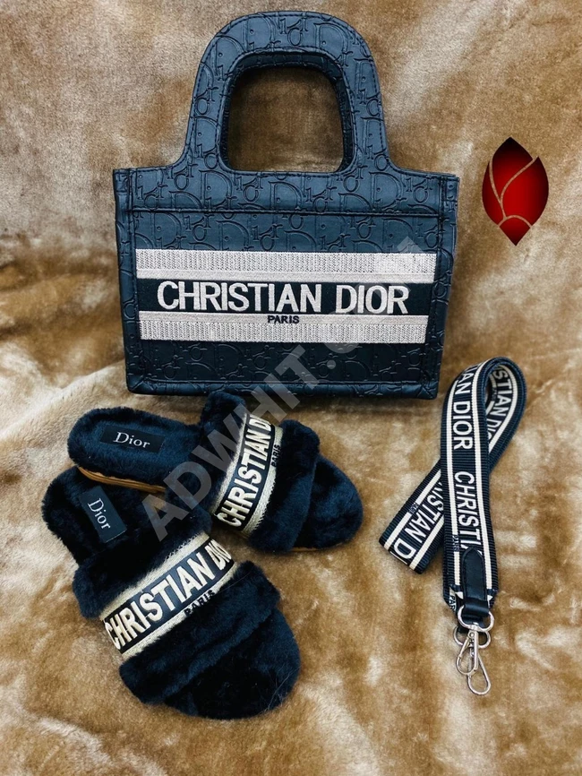 طقم حذاء نسائي مع حقيبة 