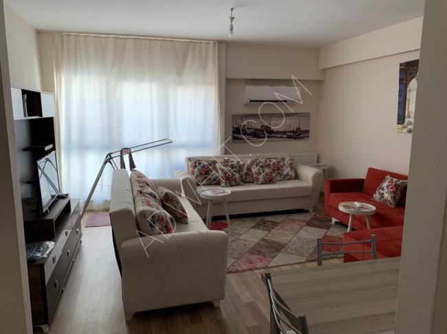 شقة غرفتين وصالة للبيع باسطنبول الاوروبية اسنيورت