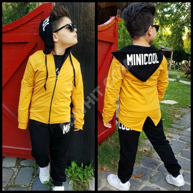 طقم ثلاث قطع ولادي