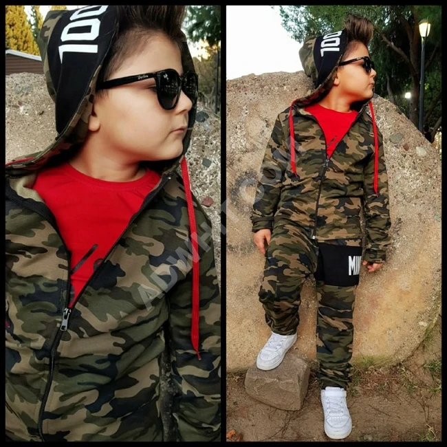 طقم ثلاث قطع ولادي