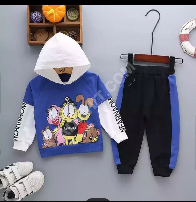 طقم ولادي قطعتين