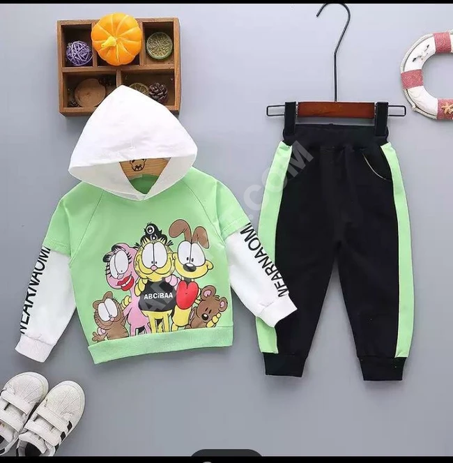 طقم ولادي قطعتين