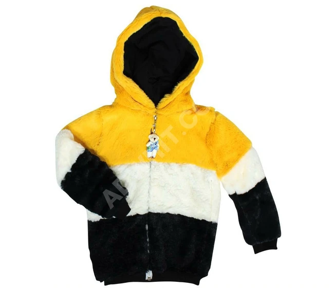 جاكيت ولادي شتوي فرو