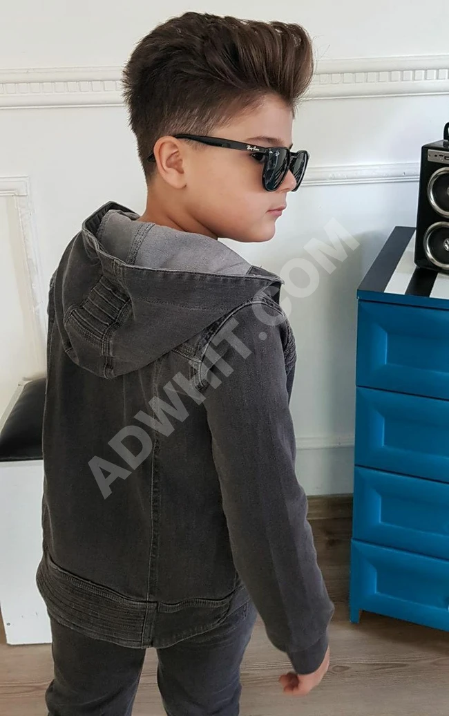 طقم ولادي ثلاث قطع 