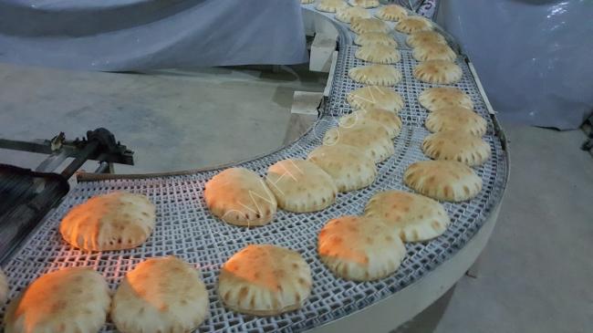 خط إنتاج الخبز  العربي ثلاثي التقطيع          Arabic_bread production lines  