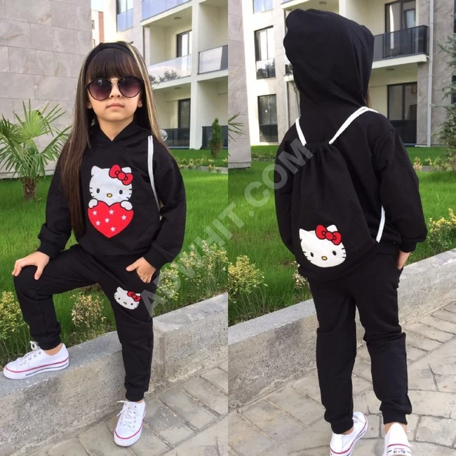 بيجاما بناتي ثلاث قطع اخر 5سيري