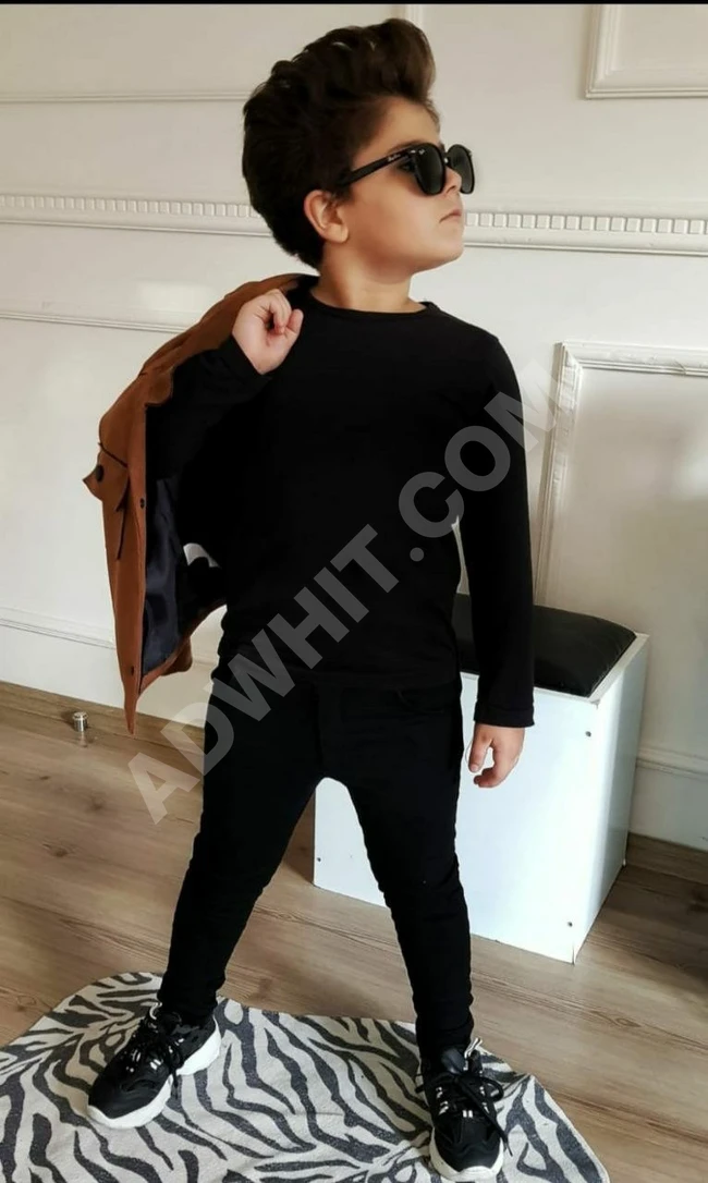 طقم ولادي شتوي 