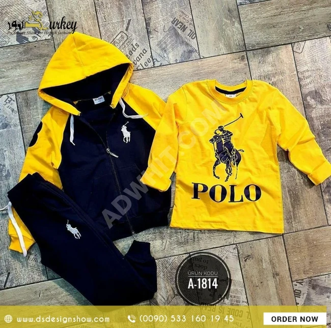 طقم بيجامة polo