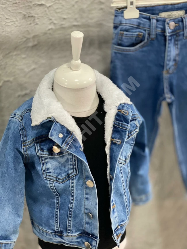 طقم جينز ولادي 