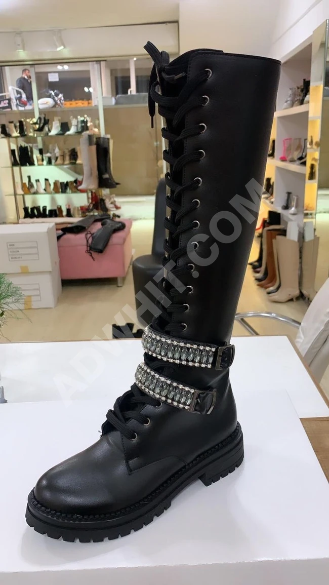 حذاء رسمي نسائي شتوي 