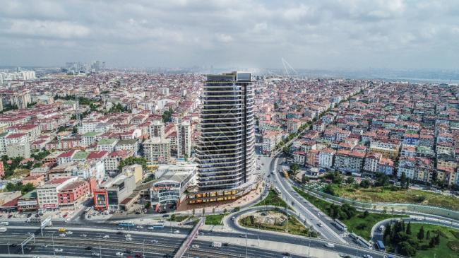 EMPIRE ISTANBUL مشروع عبارة عن برج واحد بمساحة ارض 3200 متر مربع