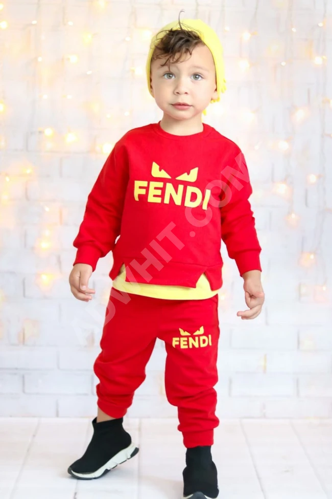 طقم ولادي قطن 100%