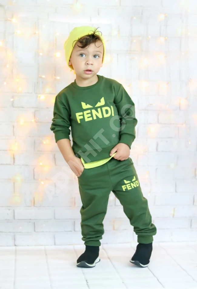 طقم ولادي قطن 100%