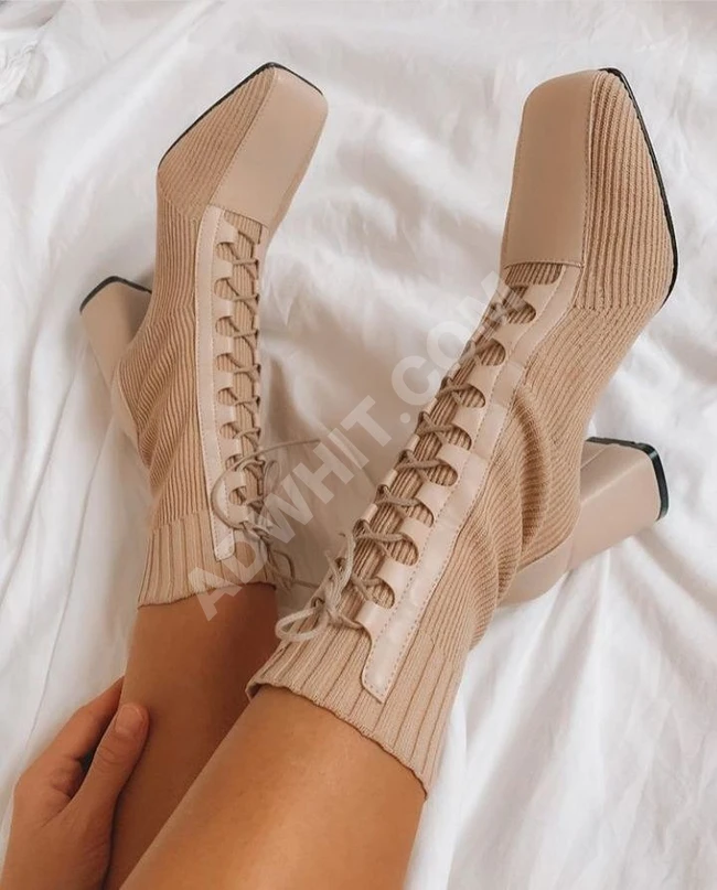 حذاء نسائي شتوي 