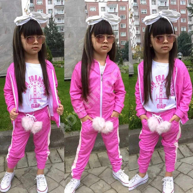 بيجاما بناتي ثلاث قطع 