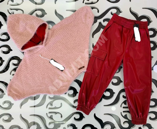 طقم بناتي شتوي 