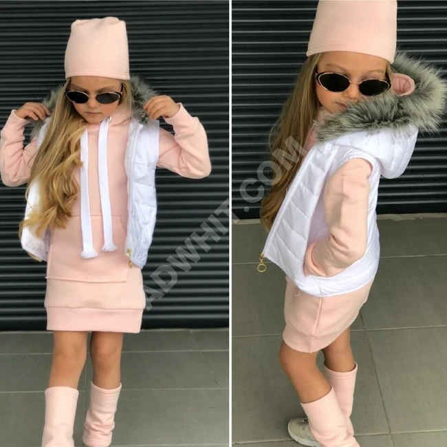 طقم بناتي شتوي 