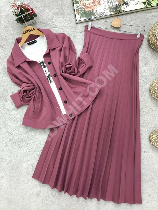 طقم نسائي قطن