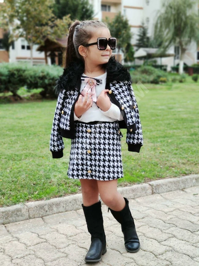 طقم بناتي شتوي 