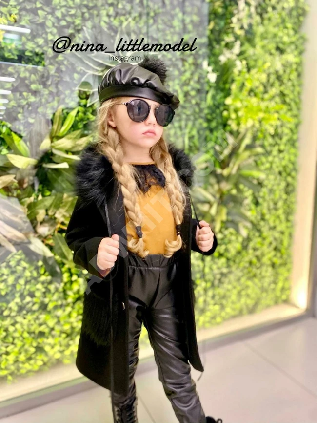 طقم بناتي شتوي