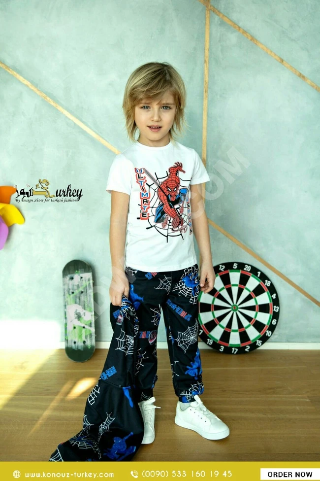 بيجامة سبايدر مان