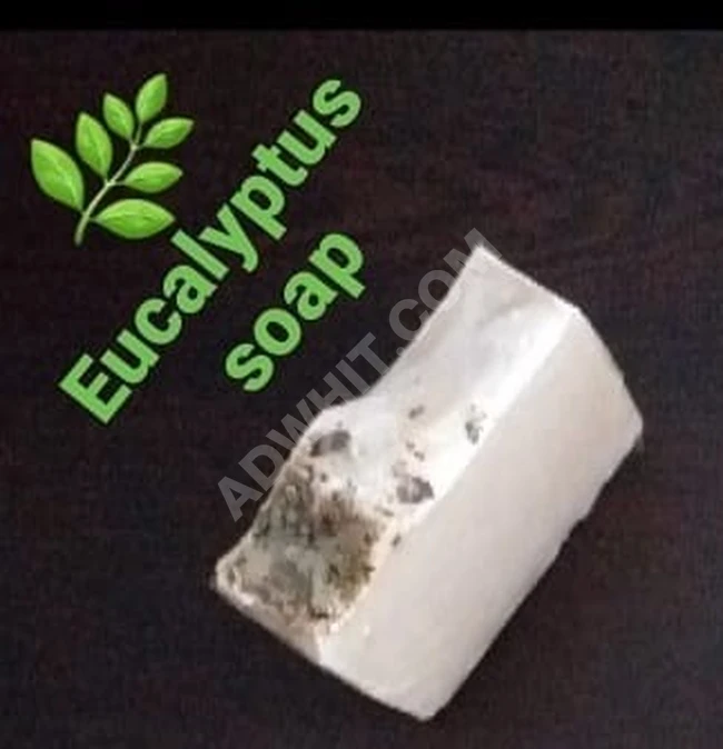 صابون طبيعي - صابونة أوكاليبتوس " الكافور أو ألكينا ".