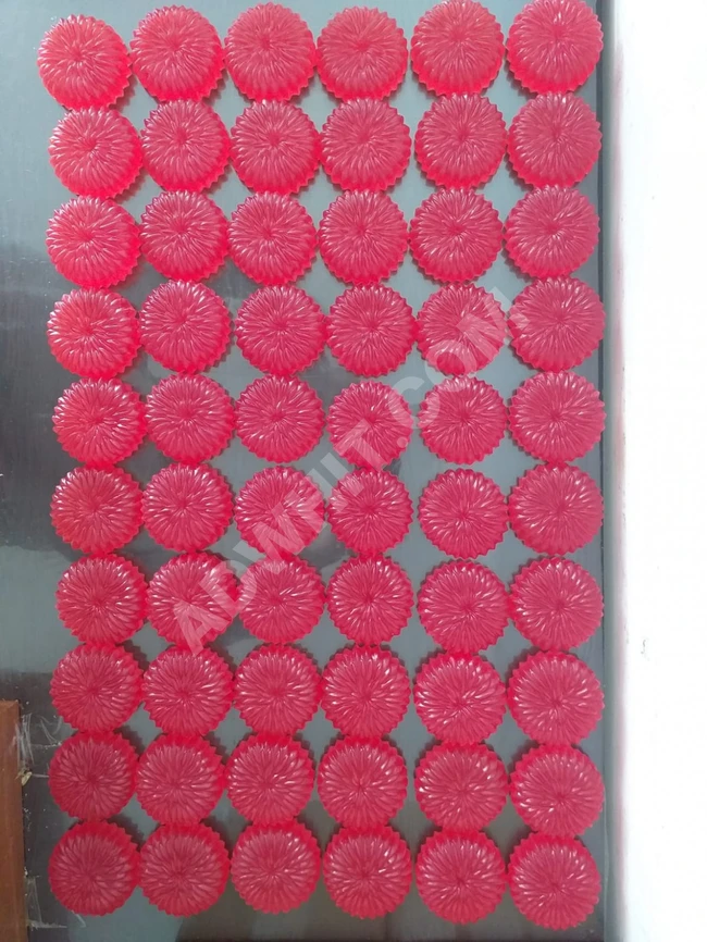 صابون جليسيرين مسك وَ ورد طبيعي.