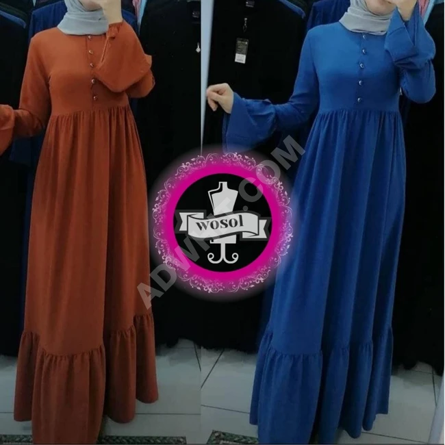 عبايات صناعة تركية بموديلات والوان منوعة