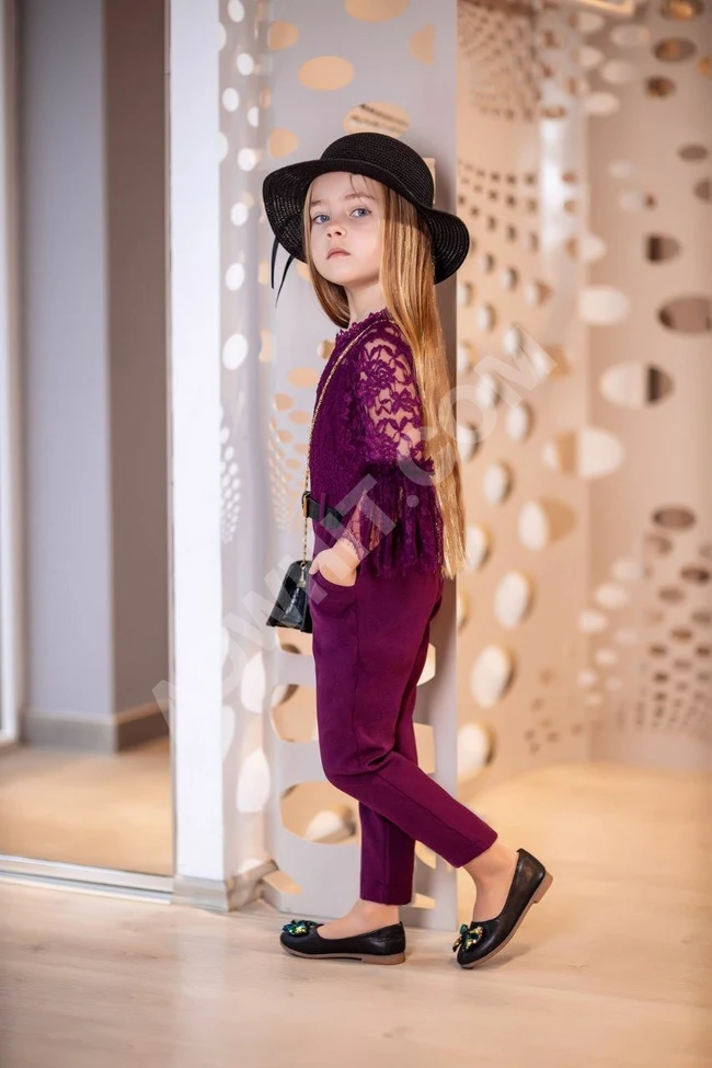 طقم اربع قطع بناتي 