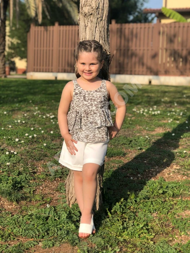 طقم بناتي صيفي