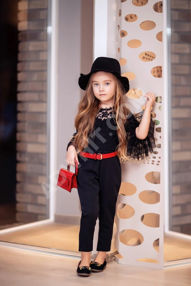 طقم اربع قطع بناتي 