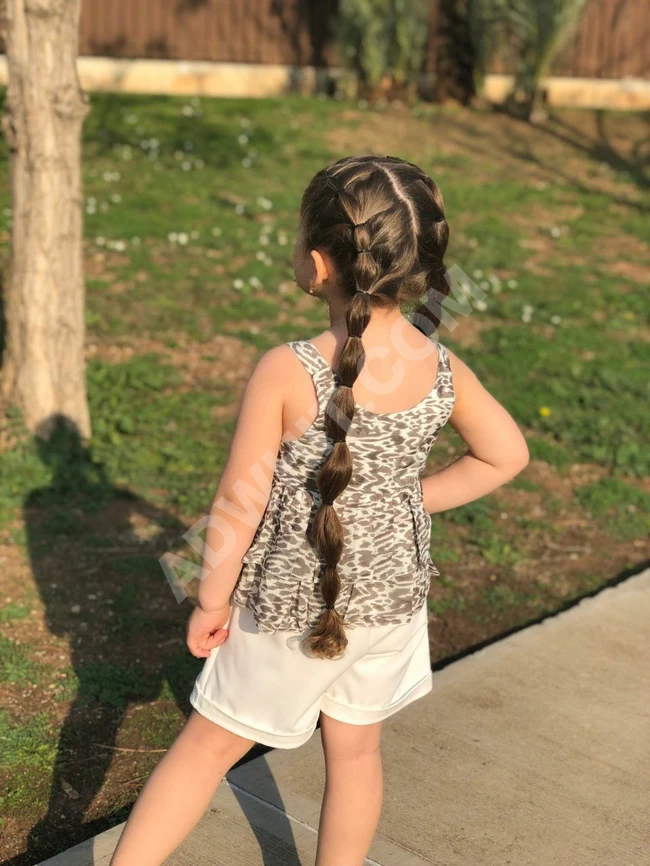 طقم بناتي صيفي