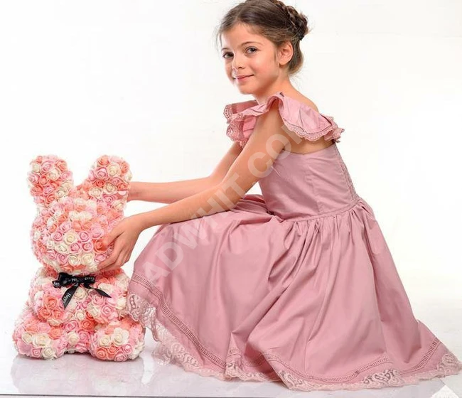 فستان بناتي بسعر مخفض 