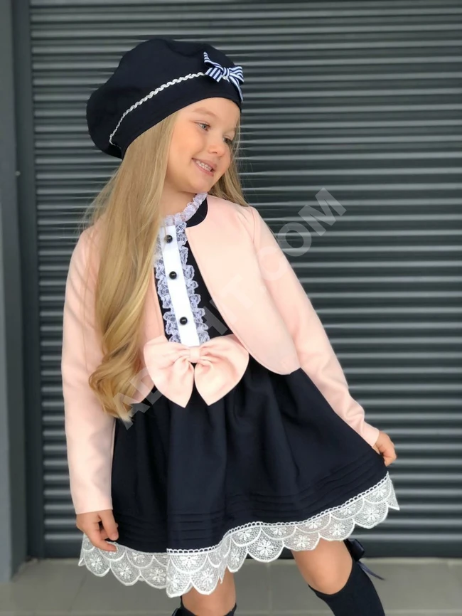 طقم بناتي اربع قطع