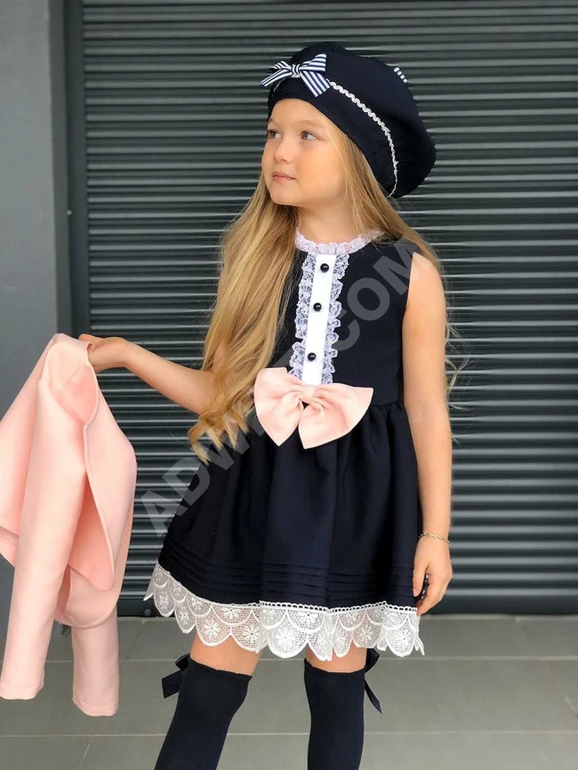 طقم بناتي اربع قطع