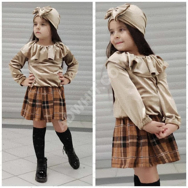 طقم بناتي شتوي 