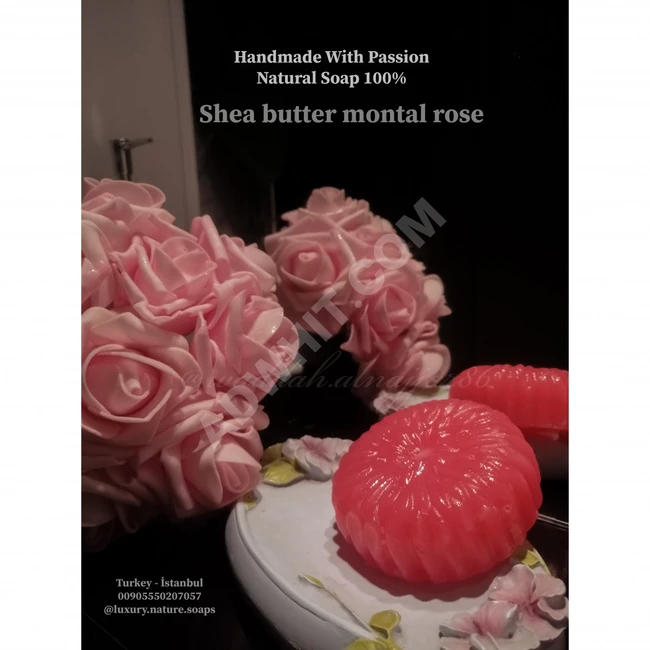 صابون جليسيرين الشيا و الورد