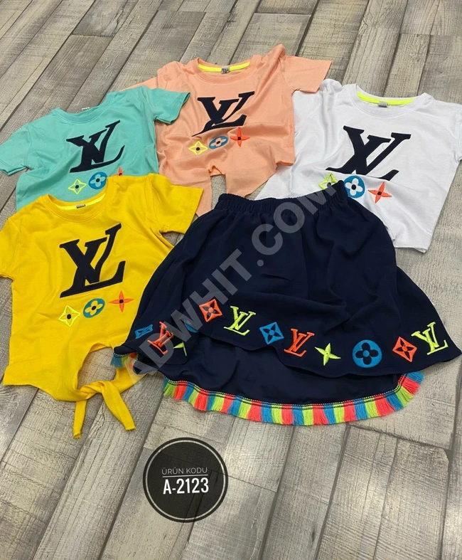 طقم بناتي صيفي