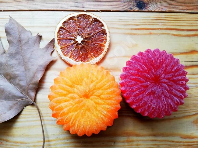 صابون الحمضيات الغني بفيتامين سي 