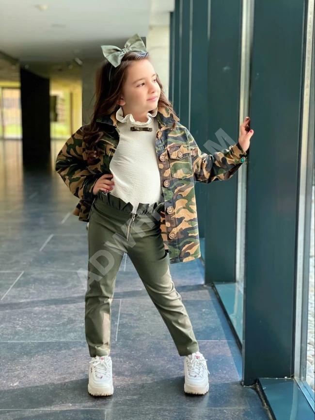 طقم بناتي شتوي