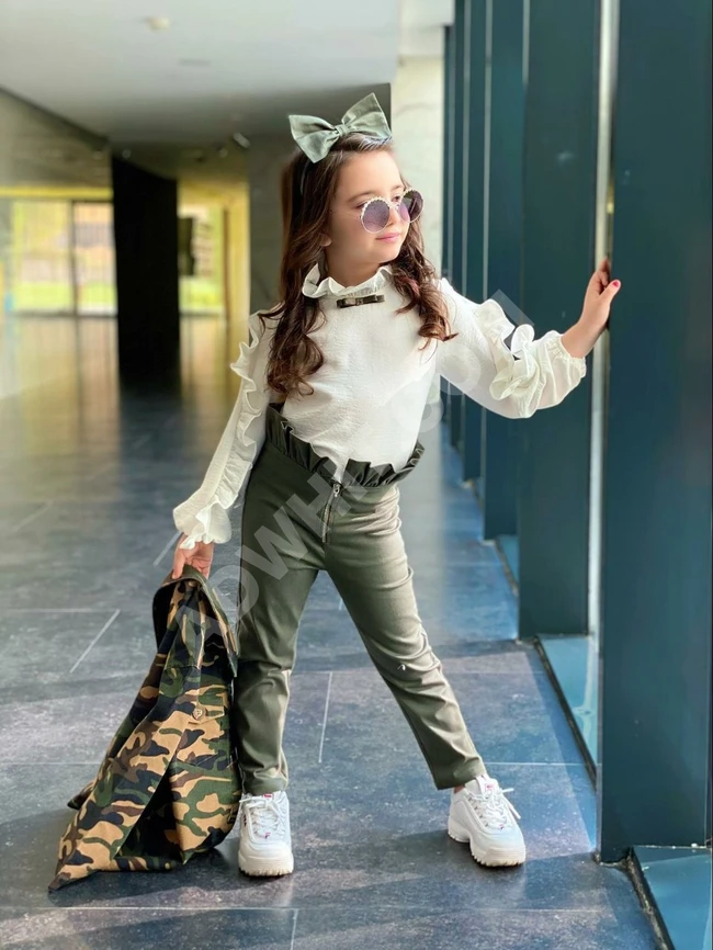 طقم بناتي شتوي