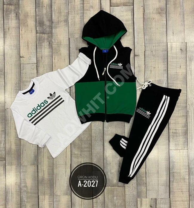 طقم ولادي ثلاث قطع