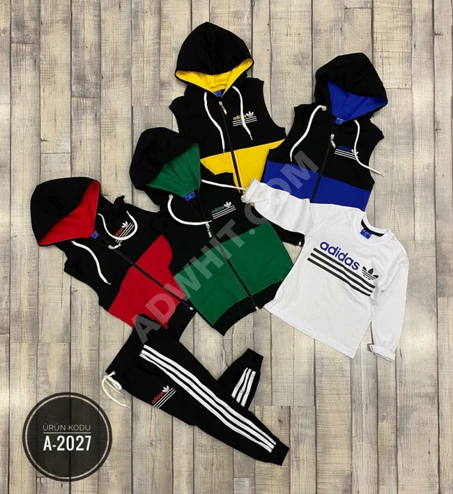 طقم ولادي ثلاث قطع