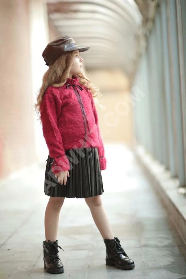 طقم بناتي شتوي 