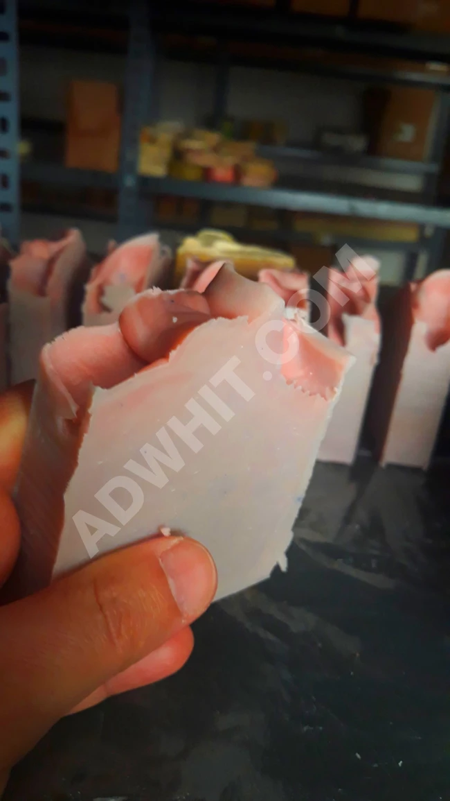 صابون طبيعي - صابونة اللافندر.