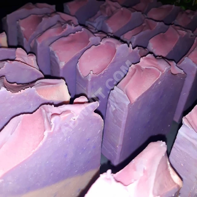 صابون اللافندر بشكل جديد.