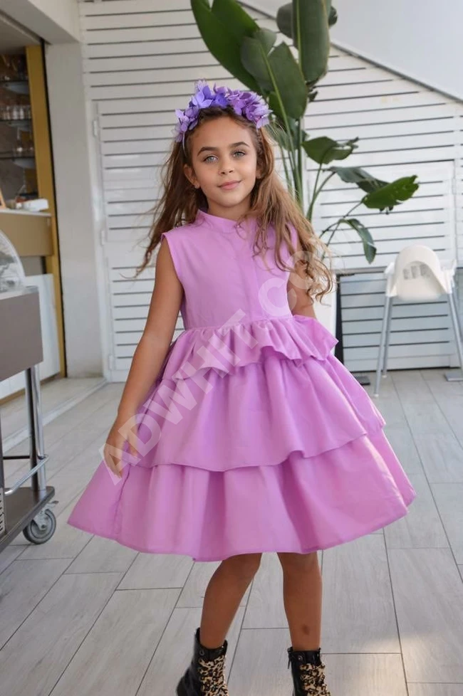 فستان بناتي بألوان مختلفة